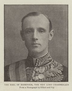 El Conde de Hopetoun, el Nuevo Lord Chambelán de English Photographer