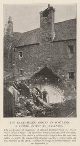 Los terremotos en Escocia, una herrería en ruinas en Inverness de English Photographer