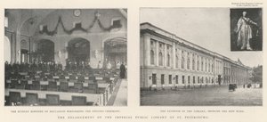 La ampliación de la Biblioteca Pública Imperial en San Petersburgo de English Photographer