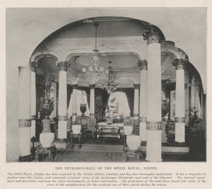 El Vestíbulo del Hotel Royal, Dieppe de English Photographer