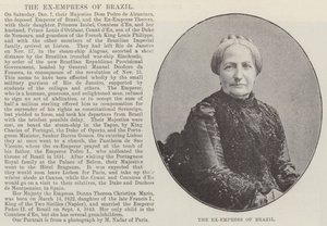 La Ex-Emperatriz de Brasil