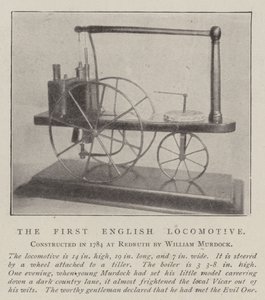 La primera locomotora inglesa de English Photographer
