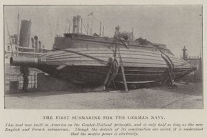 El primer submarino para la marina alemana de English Photographer