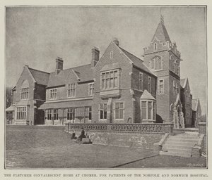 El Hogar de Convalecencia Fletcher en Cromer, para pacientes del Hospital de Norfolk y Norwich de English Photographer