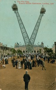 El Flip-Flap, Exposición Franco-Británica, Londres, 1908 de English Photographer