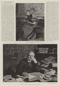 El embajador francés, M Waddington