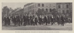 Las Maniobras Militares Francesas, la Llegada del Presidente Loubet y Ministros a Chartres de English Photographer
