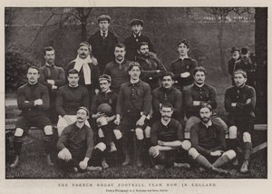 El equipo de rugby francés ahora en Inglaterra