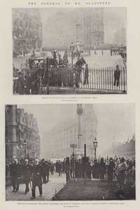 El funeral del Sr. Gladstone de English Photographer