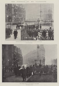 El funeral del Sr. Gladstone de English Photographer