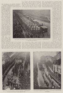 El funeral de la reina Victoria, ceremonias de clausura en Windsor de English Photographer