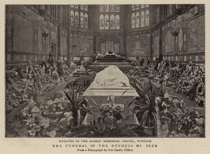 El funeral de la Duquesa de Teck de English Photographer