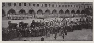 El funeral del difunto Príncipe Alfredo de Sajonia-Coburgo y Gotha de English Photographer