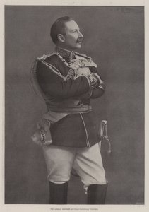 El Emperador Alemán en uniforme de Mariscal de Campo