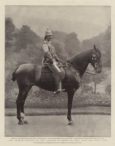 El emperador alemán en el uniforme con el que visitará Tierra Santa de English Photographer