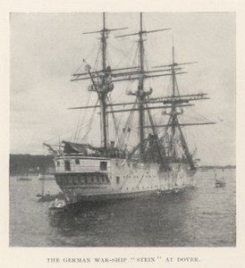 El Buque de Guerra Alemán Stein en Dover de English Photographer