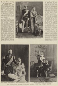 Las bodas de oro de Sus Majestades el Rey Christian IX y la Reina Louise de Dinamarca de English Photographer