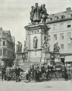 El Monumento a Gutenberg, Fráncfort de English Photographer