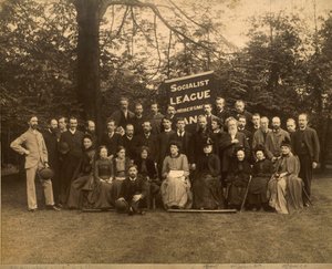 La rama de Hammersmith de la Liga Socialista de English Photographer