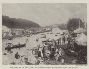 El Henley del Oeste, Regata de los Clubes de Remo Bath Avon y Bristol Ariel en Saltford de English Photographer