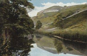 El Alto Tor, Millers Dale de English Photographer