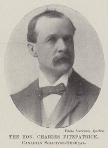El honorable Charles Fitzpatrick, procurador general de Canadá de English Photographer