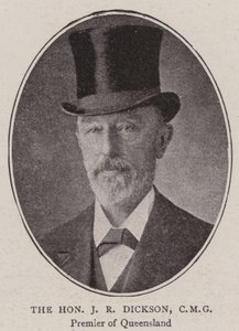 El Honorable J. R. Dickson, CMG de English Photographer