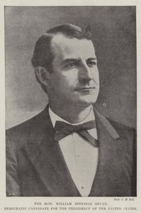 El Honorable William Jennings Bryan, candidato demócrata a la presidencia de los Estados Unidos de English Photographer