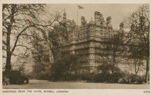 Hotel Russell, Londres de English Photographer