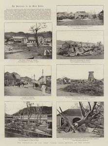 El huracán en las Indias Occidentales, algunos efectos de la tormenta de English Photographer