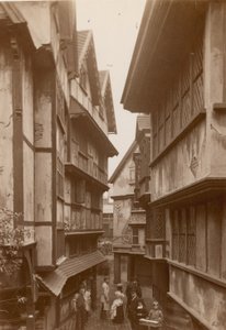 La Exposición Internacional de Salud en South Kensington: Reproducción de Londres en tiempos antiguos de English Photographer