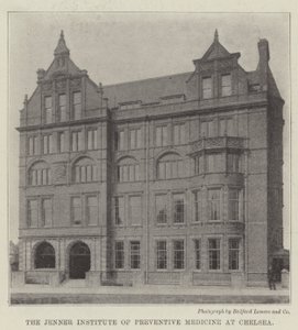 El Instituto Jenner de Medicina Preventiva en Chelsea de English Photographer