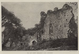 La capilla de la dama, Castillo de Okehampton, Devonshire