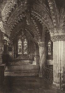 La Capilla de la Dama, Capilla de Rosslyn, Midlothian de English Photographer