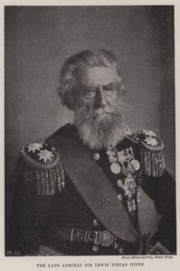 El difunto Almirante Sir Lewis Tobias Jones de English Photographer