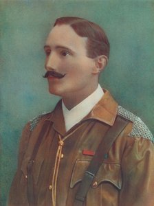 El difunto capitán el Hon. R. H. De Montmorency. Comandante de los Scouts de De Montmorency