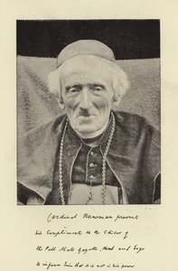 El Difunto Cardenal Newman