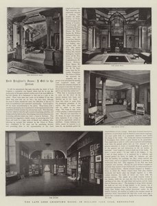 La casa del difunto Lord Leighton, en Holland Park Road, Kensington