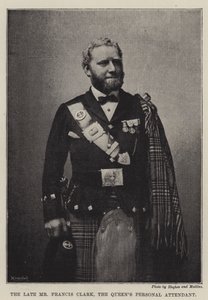 El Difunto Sr. Francis Clark, el Asistente Personal de la Reina de English Photographer