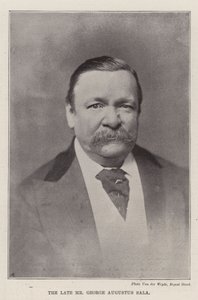 El difunto Sr. George Augustus Sala de English Photographer