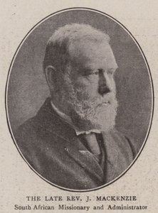 El Difunto Reverendo J. Mackenzie de English Photographer