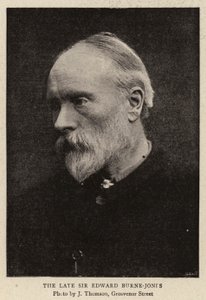 El difunto Sir Edward Burne-Jones de English Photographer