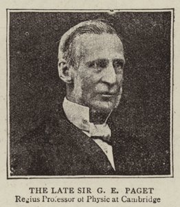 El difunto Sir G E Paget