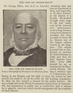 El difunto Sir George Elliot de English Photographer