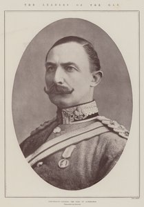 Los Líderes de la CIV, Teniente Coronel el Conde de Albemarle, comandante de la Infantería de English Photographer