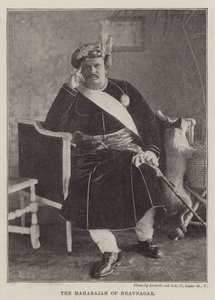 El Maharajá de Bhavnagar de English Photographer