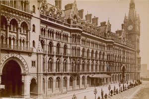 El Hotel Midland Grand, La Estación Midland Railway, Euston Road, Londres