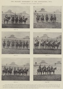 El torneo militar en el Agricultural Hall