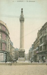 El Monumento al Gran Incendio, Londres de English Photographer