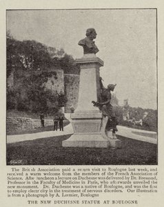 La nueva estatua de Duchesne en Boulogne